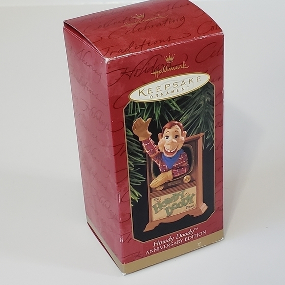 NEW Vintage Hallmark Keepsake Ornament - Howdy Doody Anniversary Edition 1997 - Picture 1 of 3